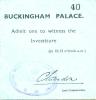 Buckingham Palace Ticket