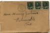 Envelope addressed to Mrs. Henry Johns (front)