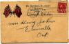 Envelope addressed to Mrs. Henry Johns (front)