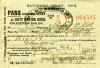 May 2, 1919 to May 13, 1919 Pass