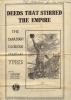 Front Cover of "Deeds that Stirred the Empire" from the "Daily Chronicle" of London.