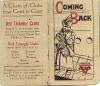 Front and Back Cover of "Coming Back" Published by the YMCA.