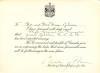 Condolence Card from
Minister of National Defence For Air
July 1944