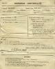 Dispersal Certificate - March 14, 1919