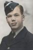 WWII portrait of John (Jack) Balfour Gray in uniform; date unknown.
