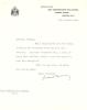 Congratulation letter, December 11, 1944.