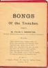 "The Songs of The Trenches"
by Private V. Swanston of the
5th Battalion Machine Gun Section
1st Canadian Contingent
Page 1