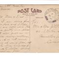 Post Card of 
"Pier Approach" in Bournemouth
September 11, 1944
Back