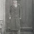 Harry Davies, in hospital, 1918