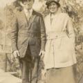 Levi Dendoff and his wife May (Mary), 1919.