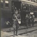 Photo, Leaving Vancouver 1915.