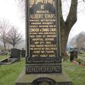 Memorial to Albert Evans