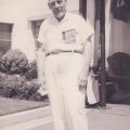 Victor Arthur Green, Veterans Home with medals, nd.