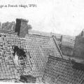 Shell Damage in French Village