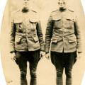 William Stanley Lane, right, and brother James Eldon Lane, left, nd.