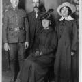 William Paterson with his parents and sister, nd.