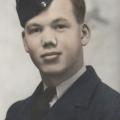 WWII portrait of John (Jack) Balfour Gray in uniform; date unknown.