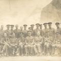 Group photo of officers, Mürren P.O.W. Camp, Switzerland, 1916-1917, WWI