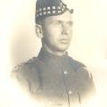 Portrait of Charles J. McLauchlan in uniform, WWI