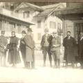 Group photo, Mürren P.O.W. Camp, Switzerland, 1916-1917, WWI