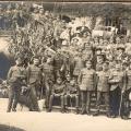 Group photo, Mürren Prisoner of War Camp, Switzerland, 1916-1917, WWI