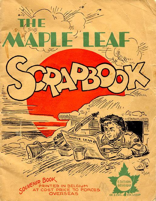 Maple Leaf Scrapbook, front cover