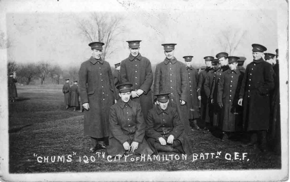 "Chums", 120th City of Hamilton Battalion, nd.