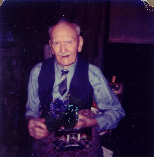 Walter Draycott, 98th birthday.