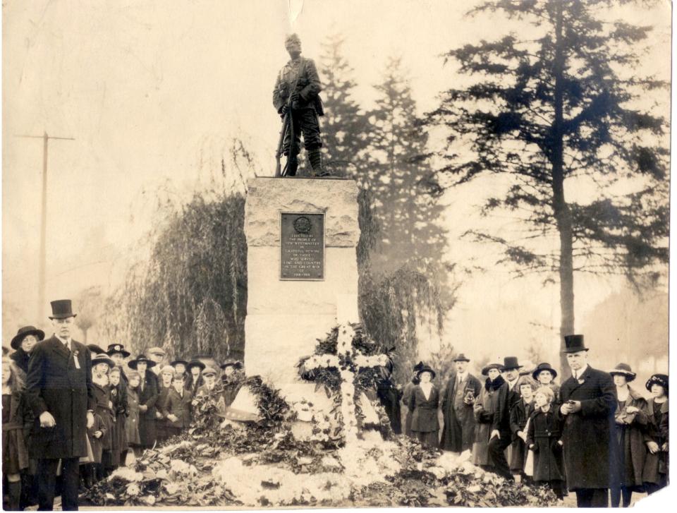 War Memorial, New Westminster, British Columbia, nd.