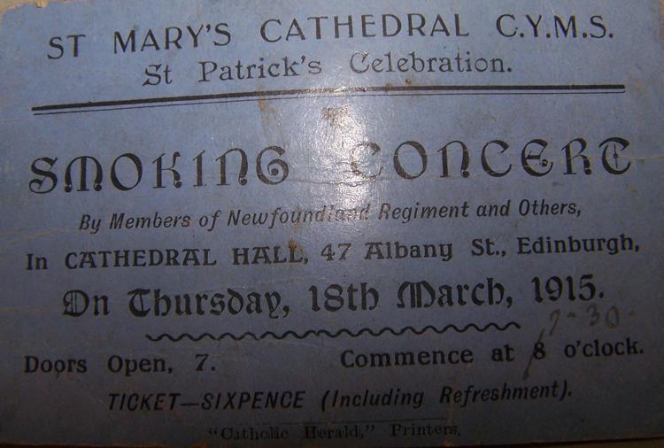 March 18, 1915, ticket