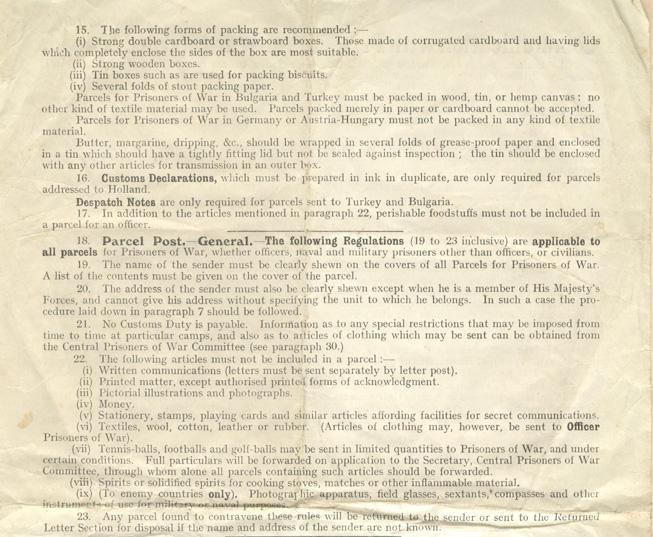 Communication with Prisoners of War notice, pg 3