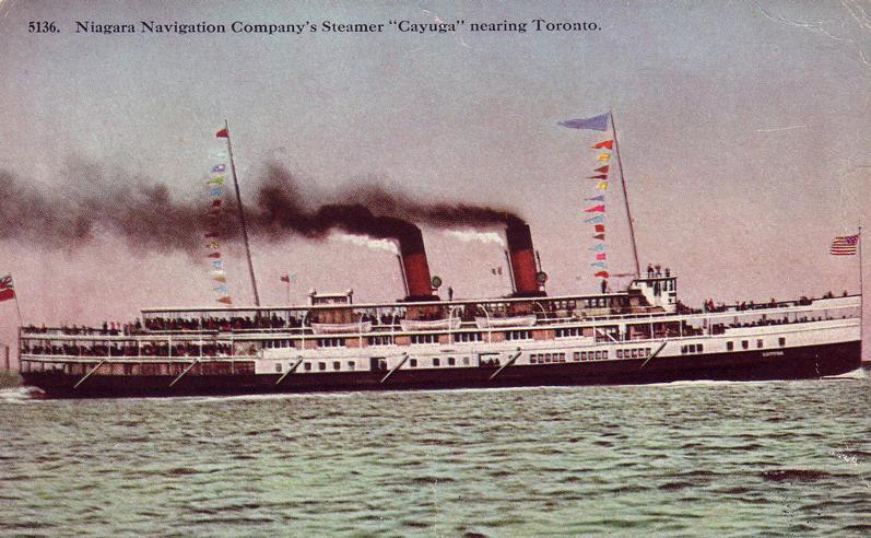 Postcard, Cayuga, 1913, front.