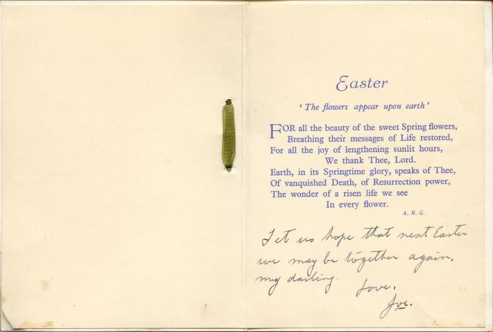 Easter Card (inside)