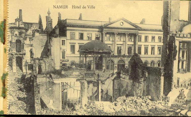 Collection of 12 Postcards
Depicting various locations
in Namur, Belgium after
The Bombardment
#1