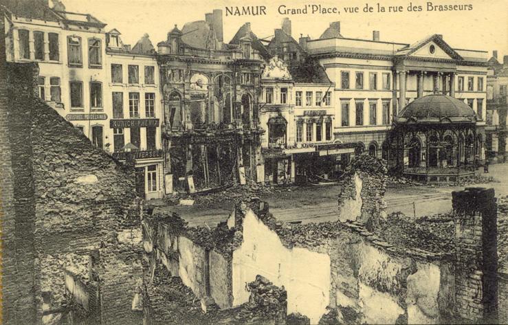 Collection of 12 Postcards
Depicting various locations
in Namur, Belgium after
The Bombardment
#9