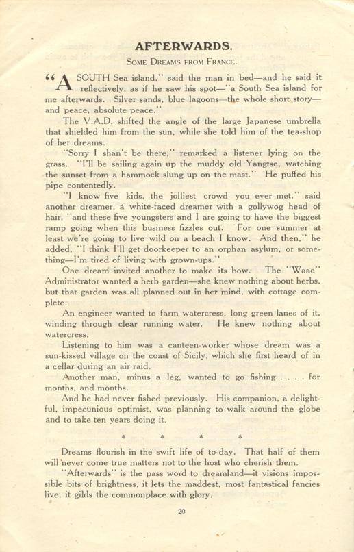 Canadian General Base
Depot Magazine
September 1918
Page 20
