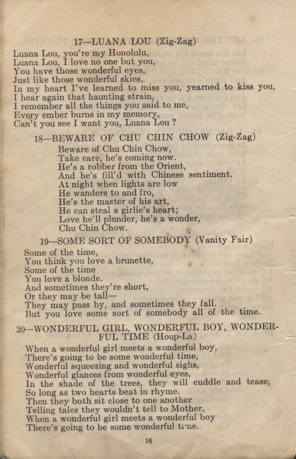 William Daniel Boon. Canadian Soldiers Songbook. Page 16.