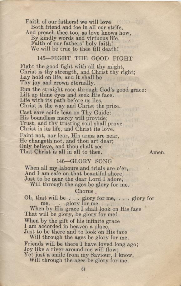 William Daniel Boon. Canadian Soldiers Songbook. Page 61.