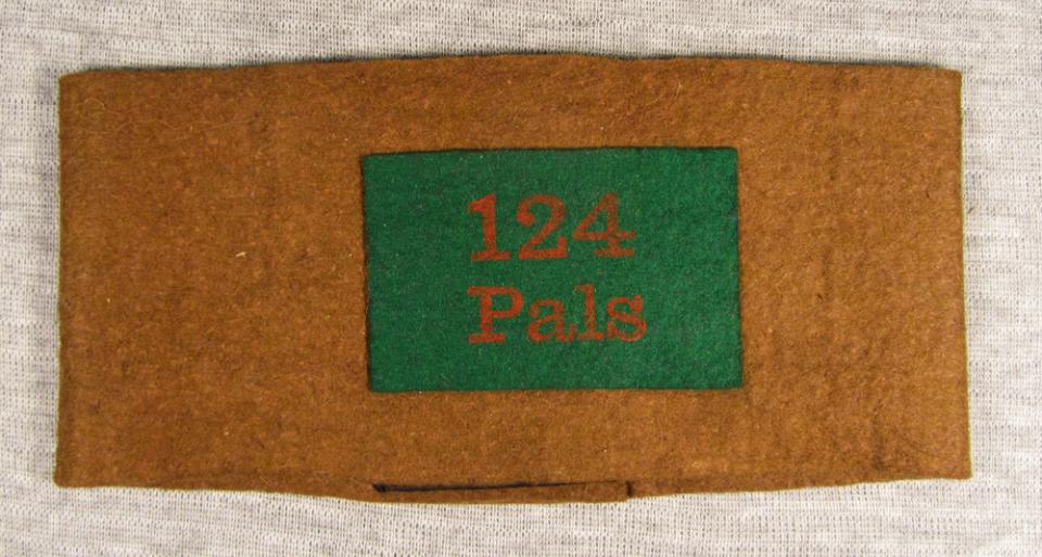 124th battalion.WWI.armband