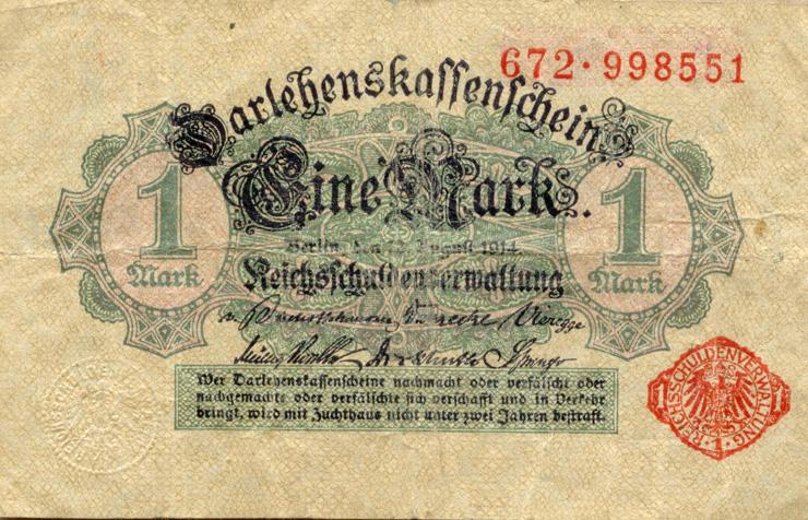 Variety of German Marks
Front