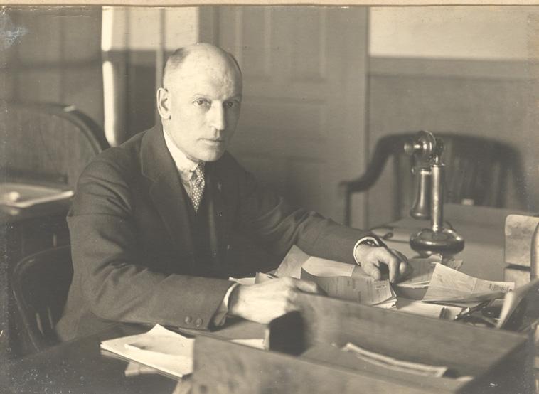 John McLurg; during P.O.W. internment at Mürren, Switzerland, Aug. 1916 to Dec. 1917, WWI