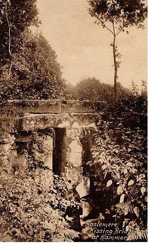 The "Kissing Bridge"
at Haslemere
Front Only