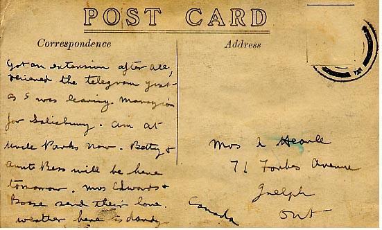 Post Card
No Date
Back