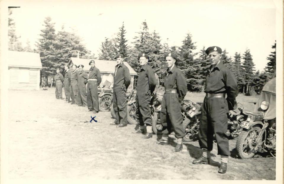 Motorcycle School, Nova Scotia, 1942