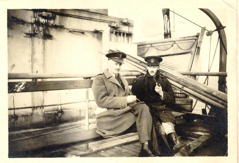 Photo #3
"Sitting on Dock of Ship"
Front