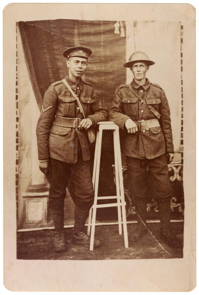 Goudie & Winterbottom, France, Aug. 1917. 10th Pl, 29th Bn., 6th Bde., 2nd Can. Div.
