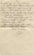 William Daniel Boon. October 6, 1942. Letter.